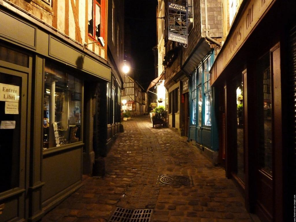 Apartamento Le Duplex Honfleur Exterior foto